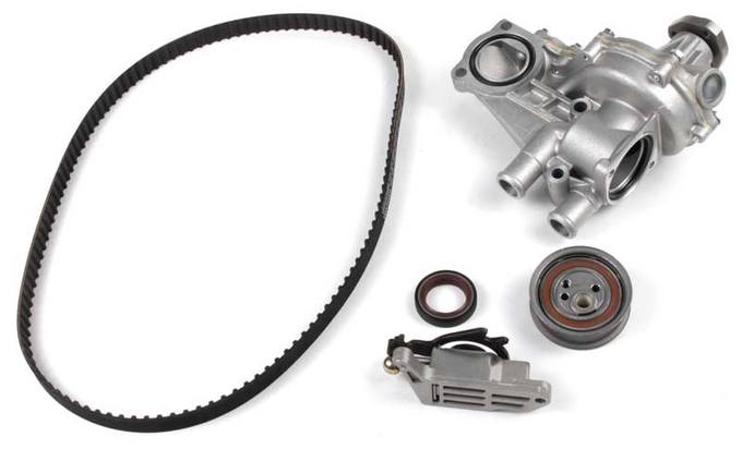 VW Engine Timing Belt Kit (w/ Metal Impeller) 06A109119J - Continental PP296LK1MI